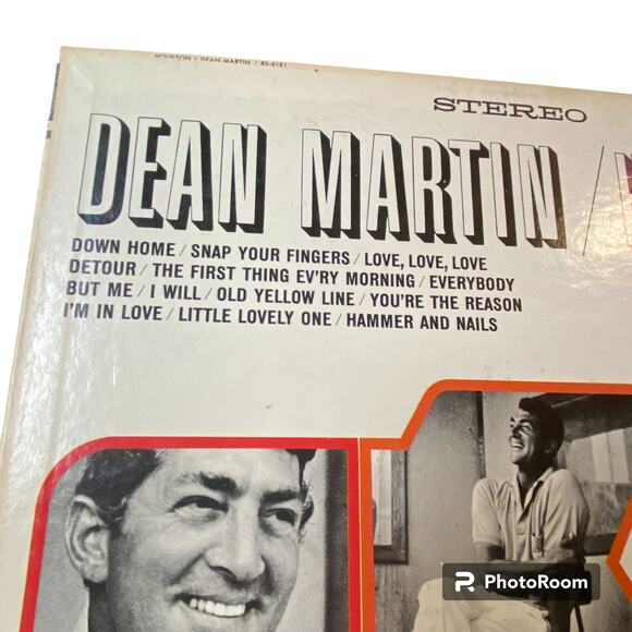 Dean Martin Houston Vinyl Record 12 in 33 rpm LP Album Reprise RS 6181 Vintage - Picture 8 of 9